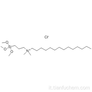 TETRADECYLDIMETHYL (3-TRIMETHOXYSILYLPROPYL) AMMONIO CLORURO CAS 41591-87-1